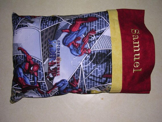 spiderman pillowcase