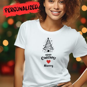 Vintage Truck Family Christmas Shirt, Personalized Matching Holiday Tee, Custom Name Xmas Outfit CV669
