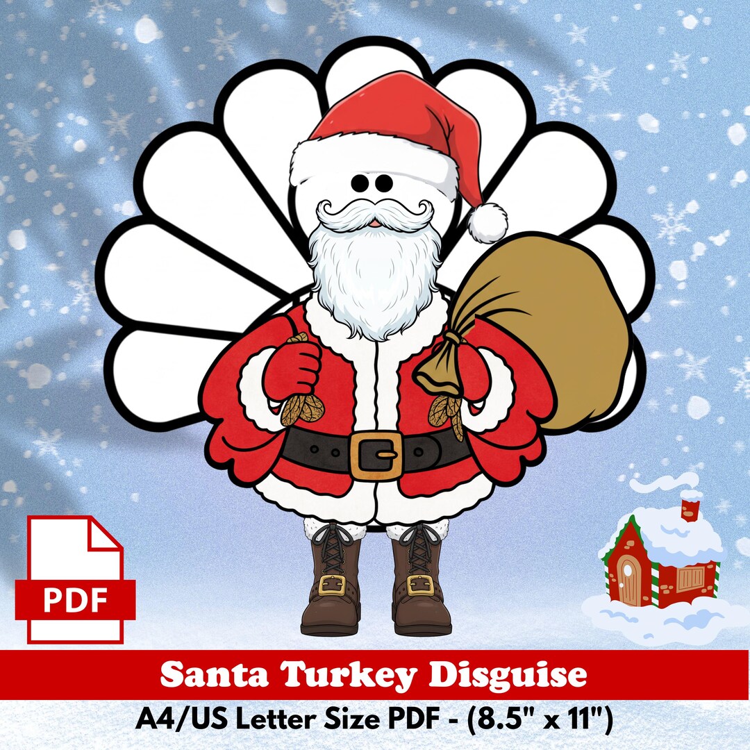 Disguise a Turkey - Thanksgiving Printable Craft for Kids and Toddlers ...