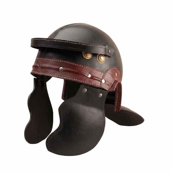 centurion motorcycle helmet Nexus Heightmaster Safety Stand out from the medieval crowd with a classic Roman aesthetic Handcrafted Leather Roman Centurion Helmet,