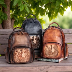 Leather Backpack Women, Leather Backpack, Leather,Leather Rucksack, Vintage Backpack, Backpack, Women Backpack,  Unique Gift, Gift for Her