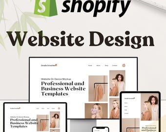 Custom Shopify Website Design: Ecommerce Store Setup