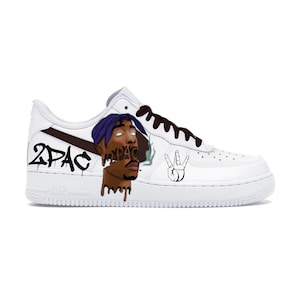 air force 1 custom tupac