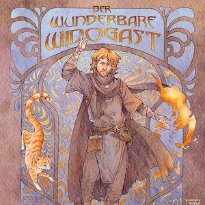 Der Wunderbare Widogast - signed giclée print