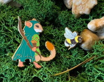 The Ranger (Dungeons and Dormice) - hard enamel pin