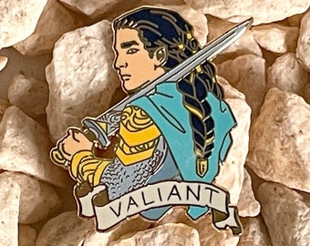 Valiant (Fingon) - hard enamel pin