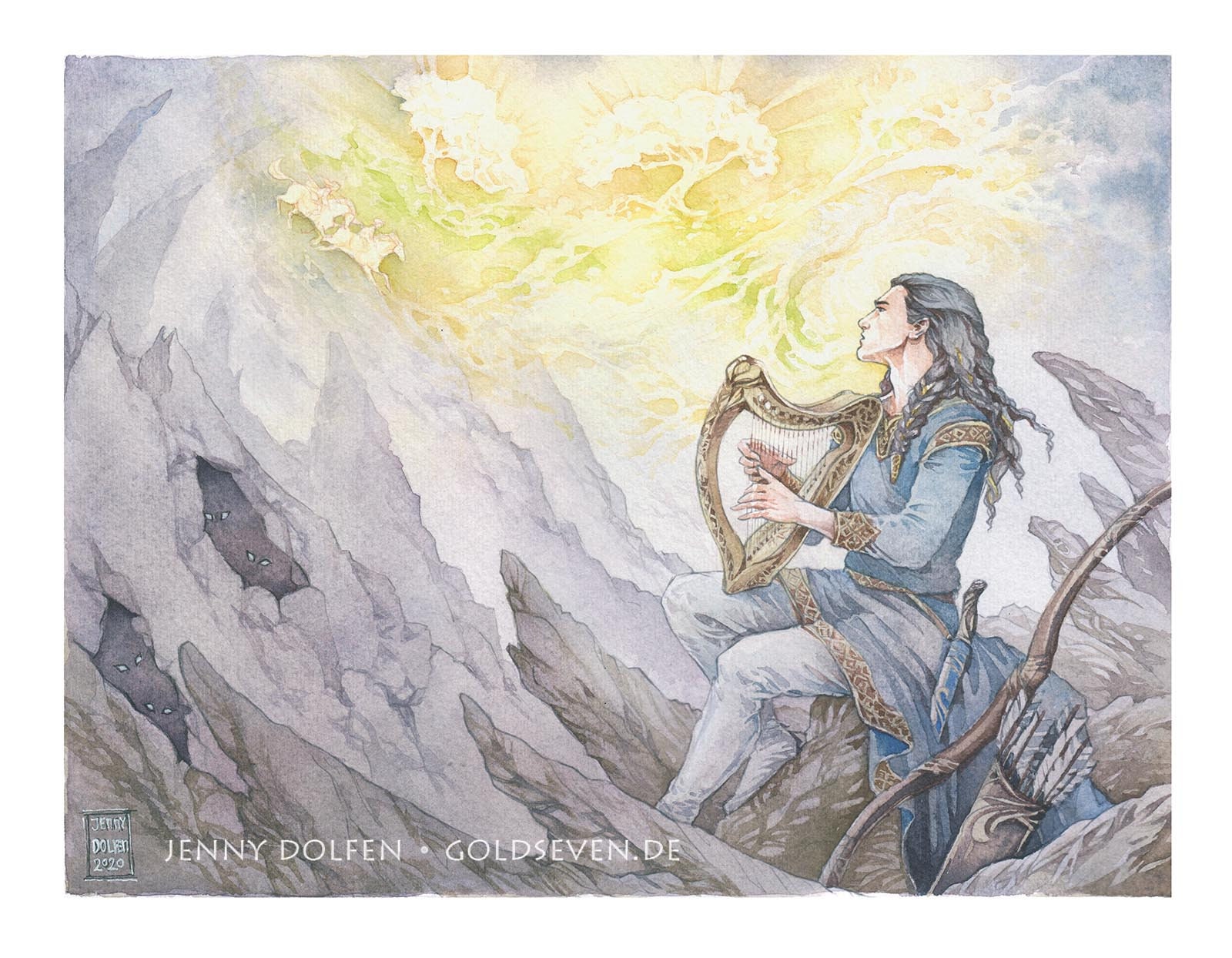 He Song of Signed Giclée Print Etsy