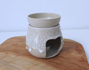 Handgemachte keramik Duftlampe Duftöllampe Duftkerzenständer Kerzenhalter