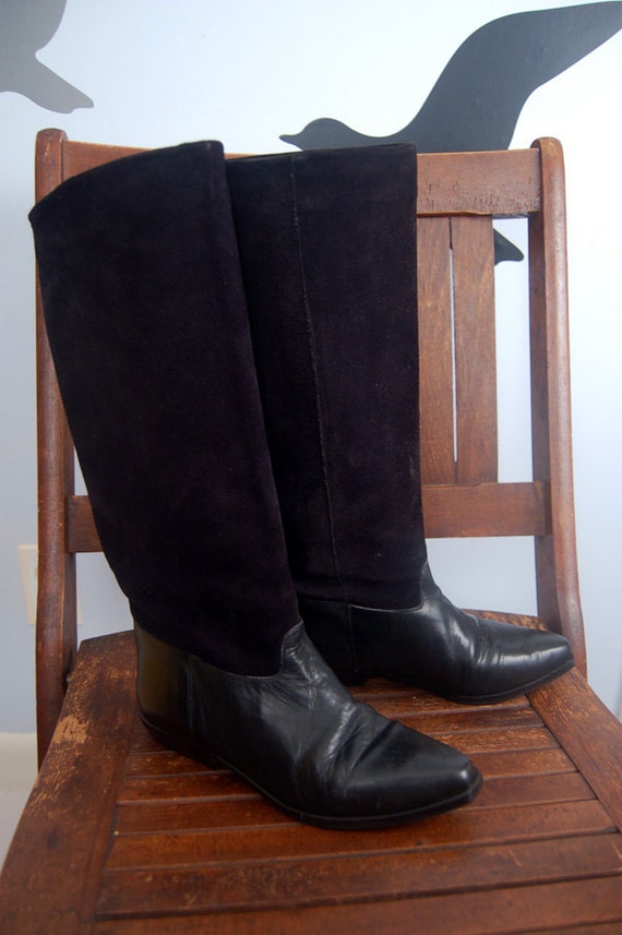 cheap leather riding boots