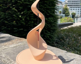 Modern Pink Incense Holder, Spiral Minimalist Design, Decorative Incense Stick Burner for Meditation, Yoga, Relaxation & Home Decor