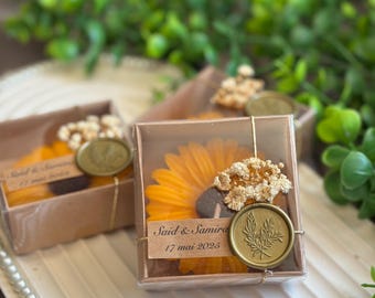 Customizable Sunflower Wedding Gifts, Wedding Gift, Birthday Baby Shower, Baptism, Bridesmaid Party Favors for Guest Gift Personalized