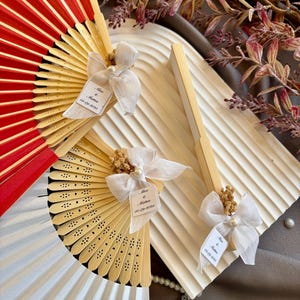 Personalized Bulk Wedding Fan Favor,Elegant Hand Fan, Rustic Wedding Fans For Guest, Summer Wedding Favors, Bridesmaid Gifts, Wedding Favors