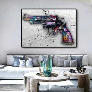 Street Art Canvas Painting Banksy Graffiti Art Wall Posters and Prints Picture Cuadros for Living Room Bedroom Home Decor