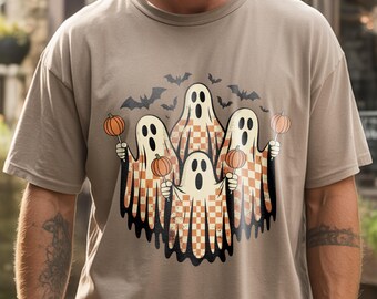 Retro Halloween Geist PNG Clipart - 80s Style - Digital Download