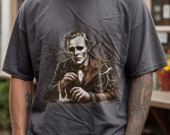 Vintage Halloween PNG: Spooky Ghost, Cat & Pumpkin Design (Digital Download)