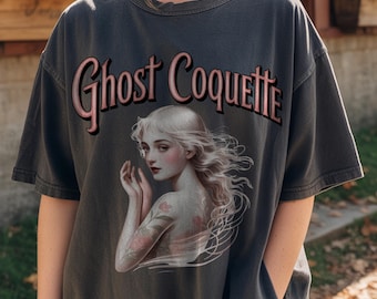 Lace Ghost Coquette PNG: Vintage Gothic Clipart (Digital Download)