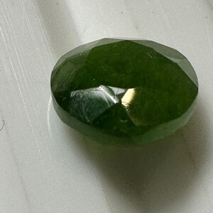Garnet Demantoid Green Garnet Grossulare Garnet Round Shape Faceted Opaque color Garnet 7.4mm size 2.2 carat weight