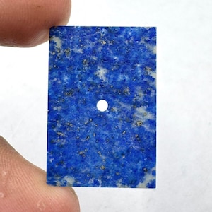 Lapis Lazuli Watch Dial : 30x20mm Rectangle Shape Dial ( 0.70mm Thick) Custom Watch Dial