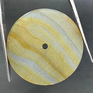 Watch Dial Agate Gemstone: 27.50mm Round Disk ( 1mm Thick ) Custom Watch Face, Watch Making Craft Dial