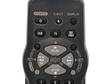 Panasonic Tower LSSQ0207 VCR/TV/Cable Universal Remote Control K1V-001055