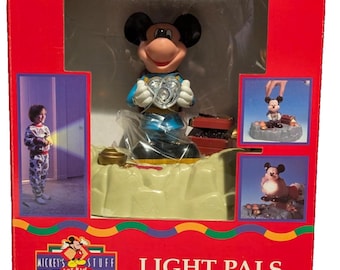 Disney Mickey's Stuff for Kids "Light Pals" Flashlight and Treasure Base