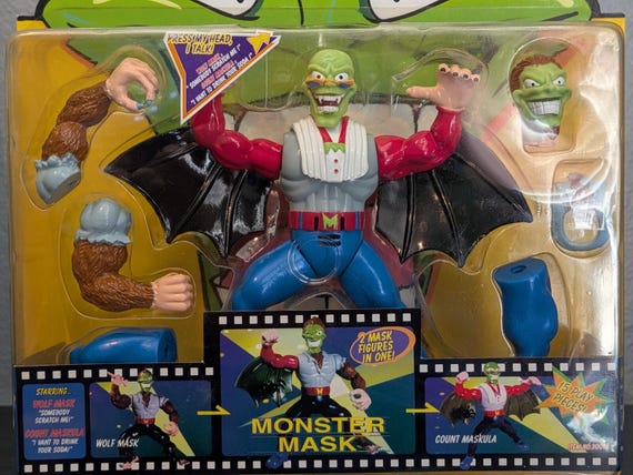 Rare Toy Island 1997 the Mask Animated Series 