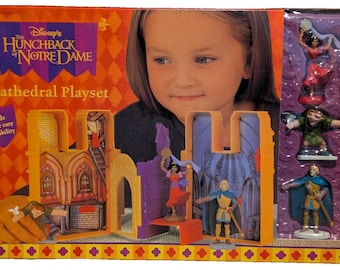 Disney The Hunchback Of Notre Dame "Cathedral Playset" Mattel