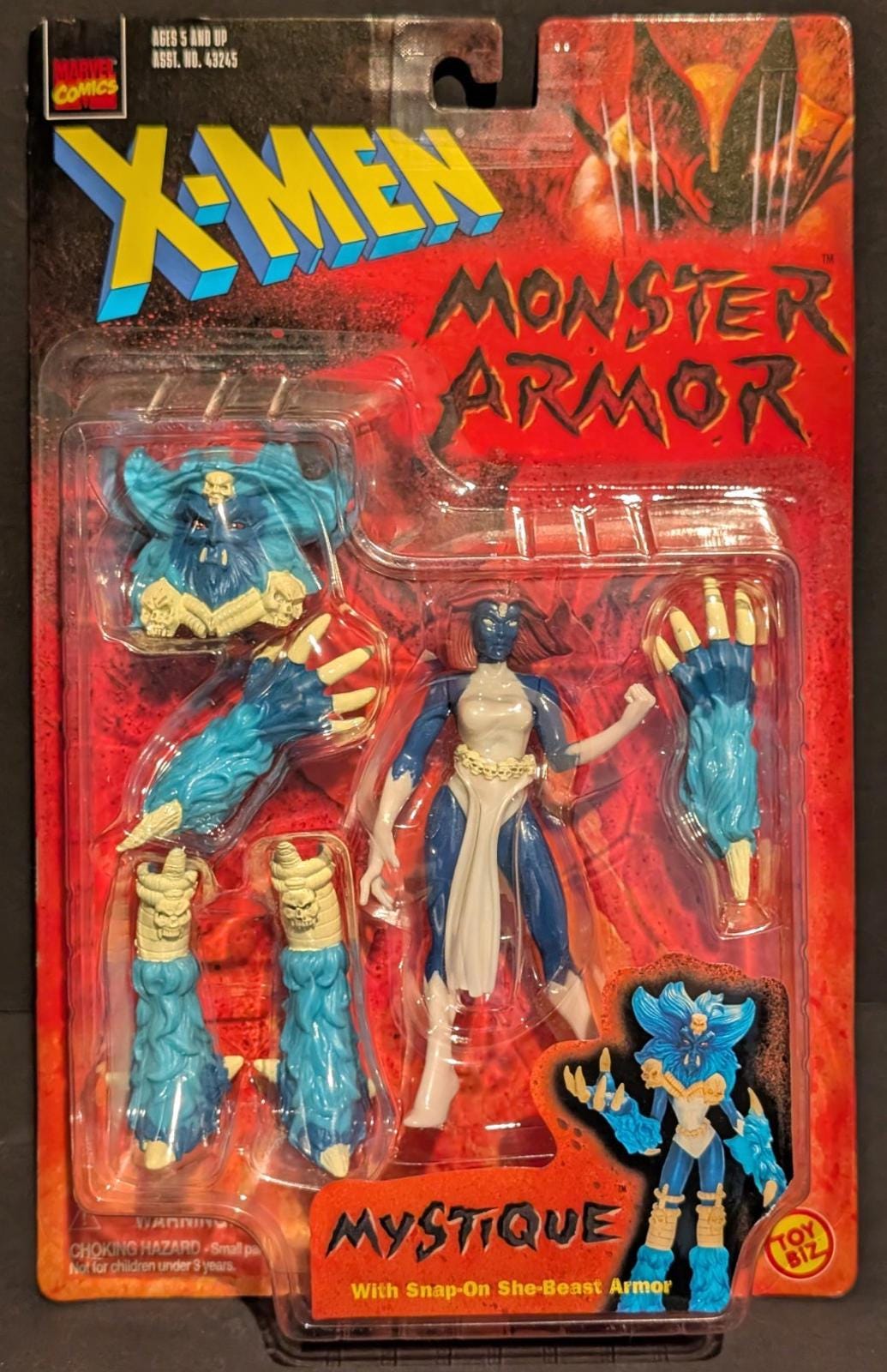 Toy Biz 1997 Marvel Comics X-men Monster Armor 