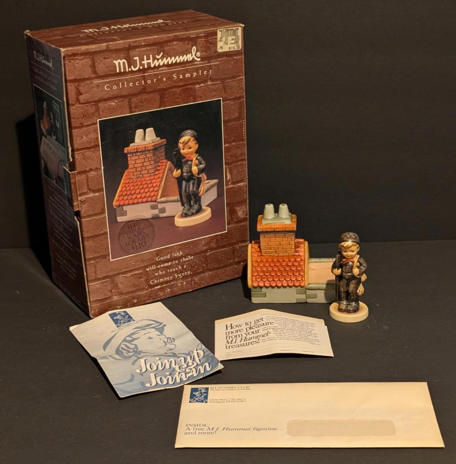 1991 Goebel M.J. Hummel Collector's Sampler – Chimney Sweep