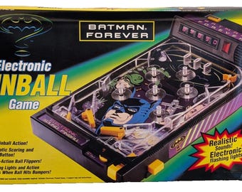 Jeu de flipper électronique Batman Forever Kenner 1995 - Scellé en usine