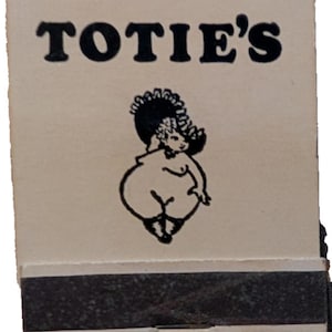 Caixa de fósforos rara e vintage: a história LGBTQ de &quot;Totie&quot; em São Francisco