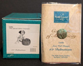 WDCC 101 Dalmatians "Lucky" Special Edition Ornament Figurine (1995)