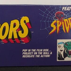1995 Toy Biz Marvel Comics Spider-Man Projectors Lizard Action Figure image 3