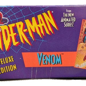 スパイダーマン アニメシリーズ 1996 ヴェノム デラックスエディション 10インチ アクションフィギュア 画像 3