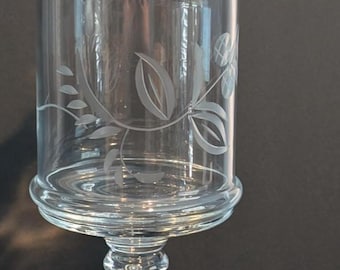 Waterford Crystal Great Room Chamomile Footed Canister 20 5/8” #128188