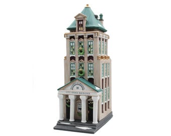 Department 56 Christmas in the City Series "Brokerage House" #5881-5 (1994)