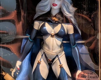 Vintage 1998 Brian Pulido's Royal Lady Death 12" Exclusive Action Figure