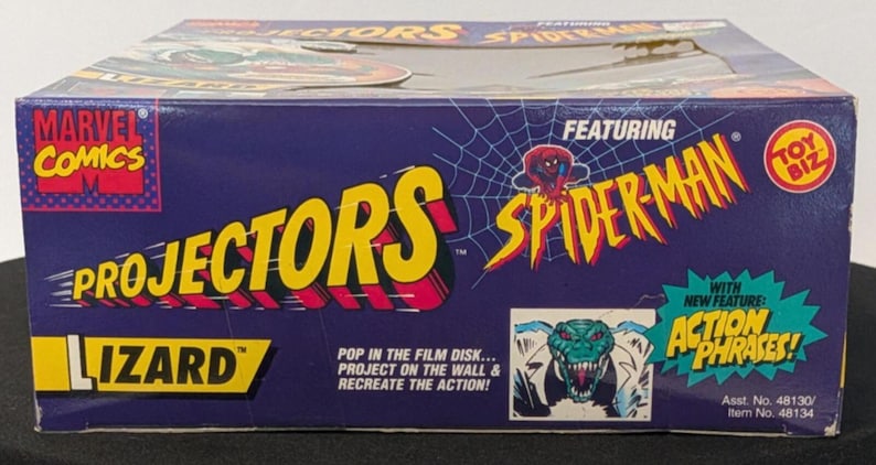 1995 Toy Biz Marvel Comics Spider-Man Projectors Lizard Action Figure image 2