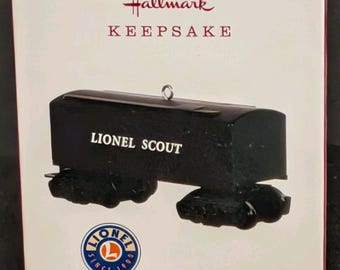 Hallmark Keepsake "Lionel 1001T Scout Tender" Ornament QXI3467