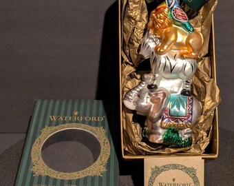 Rare Waterford Holiday Heirlooms "Christmas Circus" Ornament 1st Edition #124757