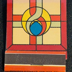 Caixa de fósforos vintage sem carimbo: Toad Hall, história LGBTQ de São Francisco