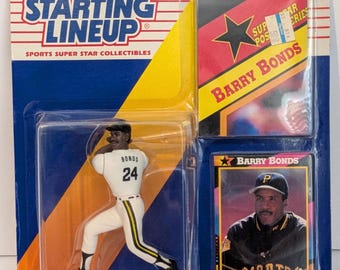 1992 Kenner Starting Lineup - Barry Bonds Pittsburgh Pirates - Etsy