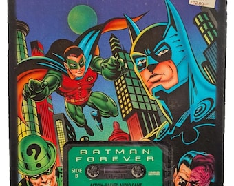 Parker Brothers 1995 Batman Forever Audio Cassette Board Game
