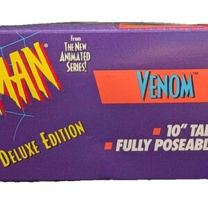 スパイダーマン アニメシリーズ 1996 ヴェノム デラックスエディション 10インチ アクションフィギュア 画像 6
