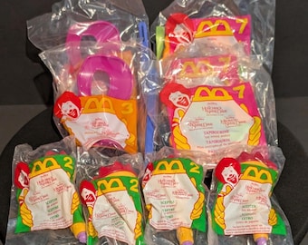 McDonalds 1996 Hunchback Of Notre Dame Happy Meal Toys Lot Of 9
