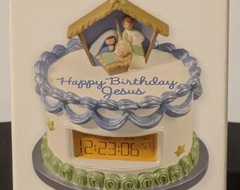 Hallmark 2012 “Happy Birthday Jesus” – Countdown to Jesus’ Birthday Ornament