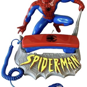 Spiderman Telephone - Etsy