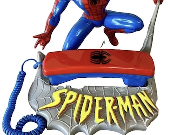 Vintage 1994 Spider-Man The Animated Series Landline Telephone