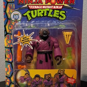 Teenage Mutant Ninja Turtles 1996 Ninja Power "Mutatin' Splinter" Action Figure