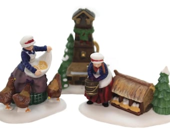 Department 56 Heritage Village Collection 12 Days Of Dickens' Village "Three French Hens" #58378